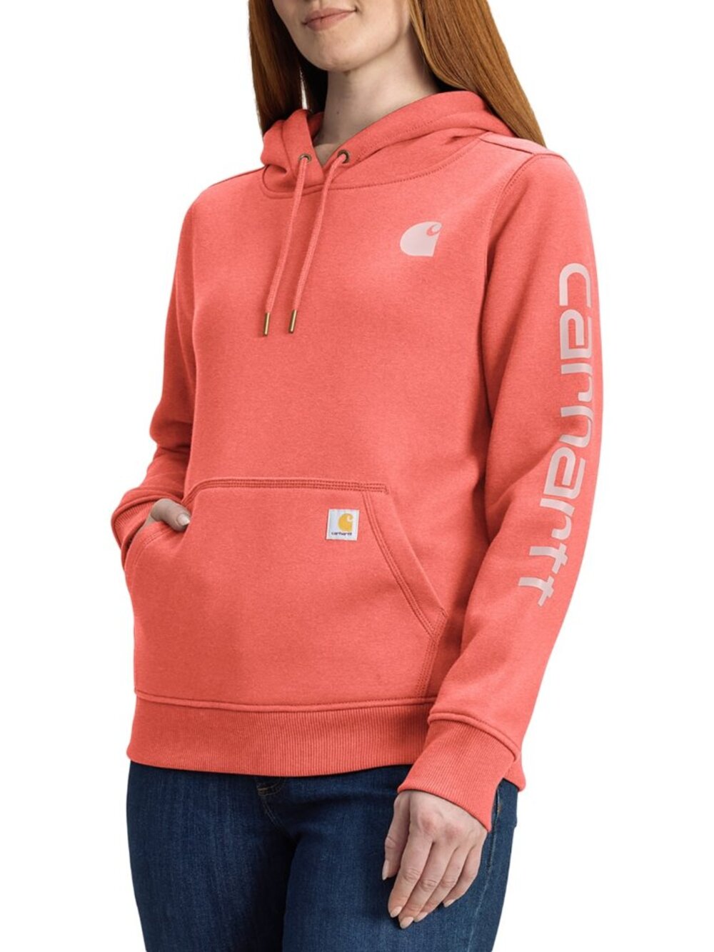 Carhartt Women's Clarksburg Graphic Sleeve Hoodie  392sn